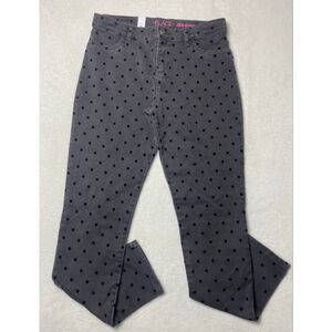 Girls The Children’s PLACE Gray Polka Dot Jeggings Size 16